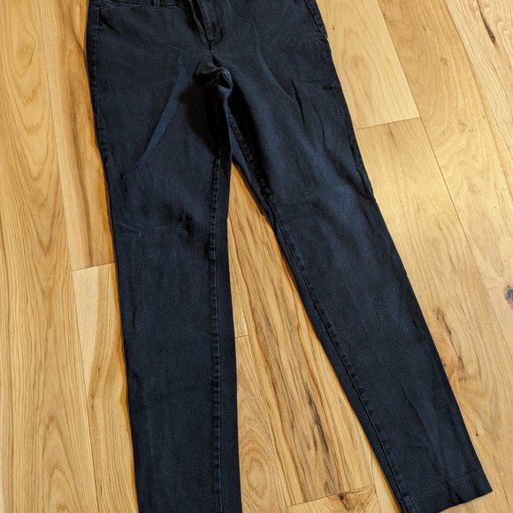 Old Navy Pixie Never Fade Pants Mid Rise Stretch Pants Black, Multiple Sizes - Picture 8 of 11